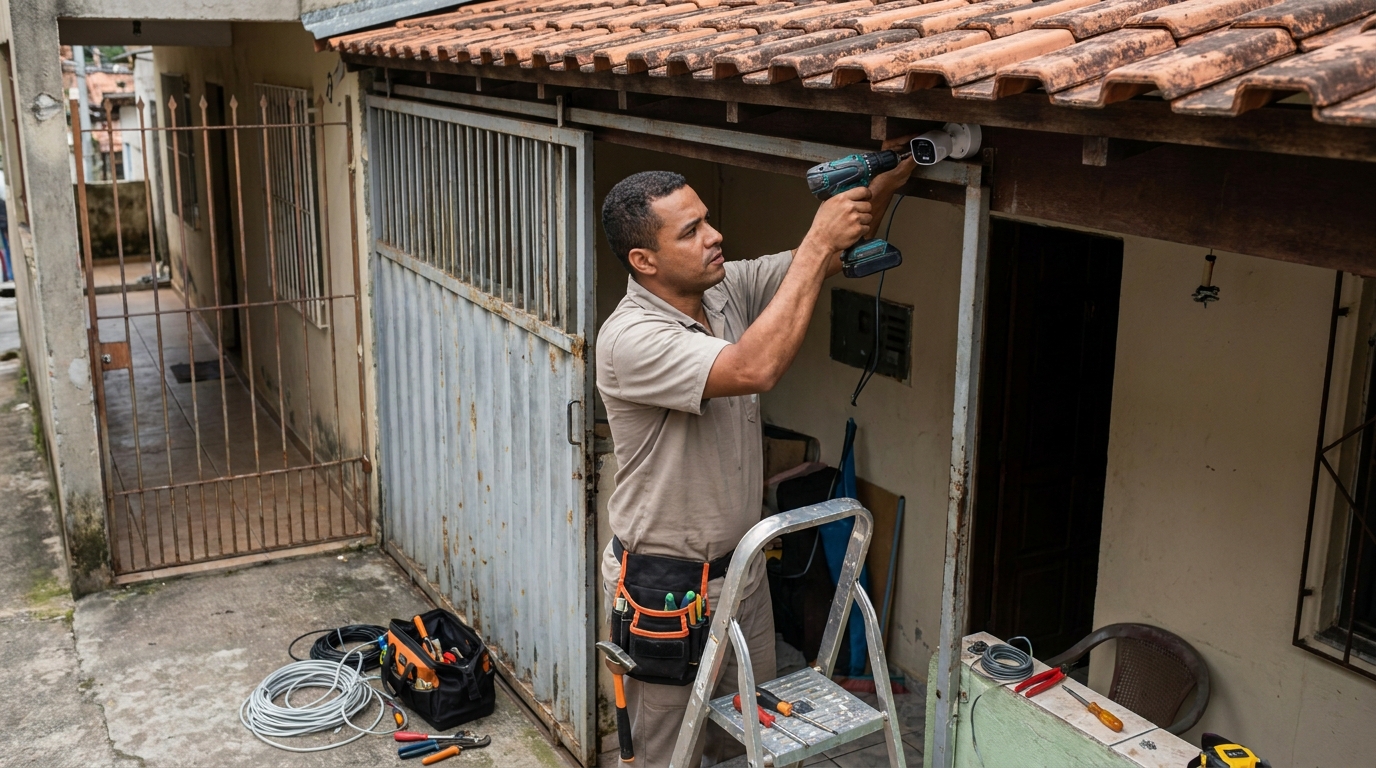 Instalacao de cameras de seguranca em Limeira‑SP