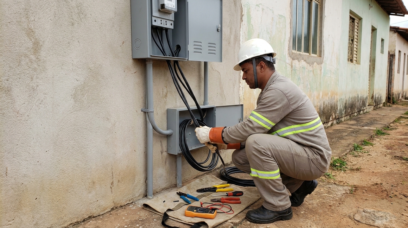 Troca de padrao de energia em Limeira‑SP